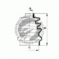Комплект пыльника QH Benelux QJB167