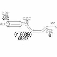 Амортизатор MTS 01.50350