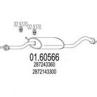 Амортизатор MTS 01.60566