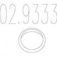 Прокладкa MTS 02.9333