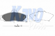 Комплект тормозных колодок KAVO PARTS KBP-4510