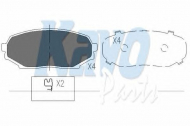 Комплект тормозных колодок KAVO PARTS KBP-4521
