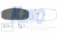 Комплект тормозных колодок KAVO PARTS KBP-4528