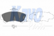 Комплект тормозных колодок KAVO PARTS KBP-5507