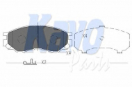 Комплект тормозных колодок KAVO PARTS KBP-5508