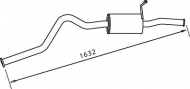 Амортизатор DINEX 38318