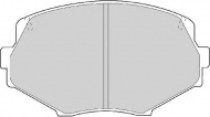 Комплект тормозных колодок NECTO FD6925A