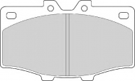 Комплект тормозных колодок NECTO FD882A