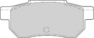Комплект тормозных колодок NECTO FD6344A
