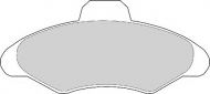 Комплект тормозных колодок NECTO FD6314A