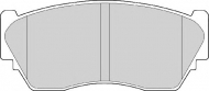 Комплект тормозных колодок NECTO FD6572A