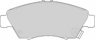 Комплект тормозных колодок NECTO FD6580A