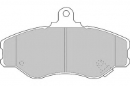 Комплект тормозных колодок NECTO FD6697V