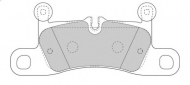 Комплект тормозных колодок NECTO FD7556A