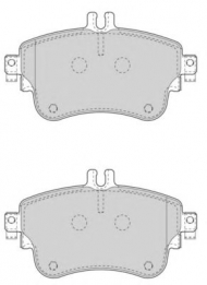 Комплект тормозных колодок NECTO FD7560A