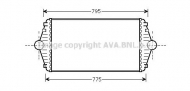 Теплообменник AVA QUALITY COOLING CN4086