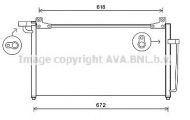 Конденсатор AVA QUALITY COOLING DW5126
