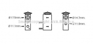 Клапан AVA QUALITY COOLING FD1462