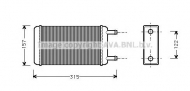 Теплообменник AVA QUALITY COOLING FD6107