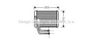 Теплообменник AVA QUALITY COOLING HY6144