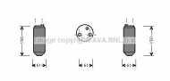 Осушитель AVA QUALITY COOLING HYD001