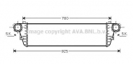 Теплообменник AVA QUALITY COOLING MS4297