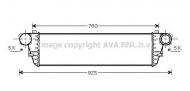 Теплообменник AVA QUALITY COOLING MS4379