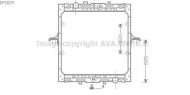 Теплообменник AVA QUALITY COOLING DF2029