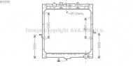 Теплообменник AVA QUALITY COOLING DF2035