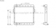 Теплообменник AVA QUALITY COOLING FD2058