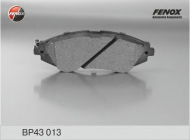 Комплект тормозных колодок FENOX BP43013