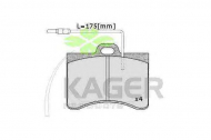 Комплект тормозных колодок KAGER 35-0346
