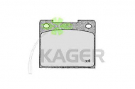 Комплект тормозных колодок KAGER 35-0360
