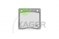 Комплект тормозных колодок KAGER 35-0387