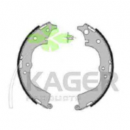 Комлект тормозных накладок KAGER 34-0433