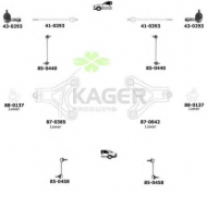 Подвеска колеса KAGER 80-0561