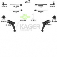 Подвеска колеса KAGER 80-0600