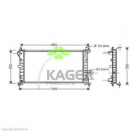 Теплообменник KAGER 31-0357
