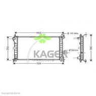 Теплообменник KAGER 31-0358