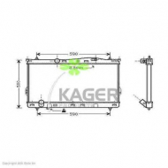 Теплообменник KAGER 31-3401