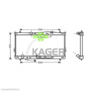 Теплообменник KAGER 31-3402