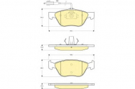 Комплект тормозных колодок GIRLING 6114272