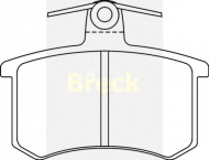 Комплект тормозных колодок BRECK 21144 00 704 00