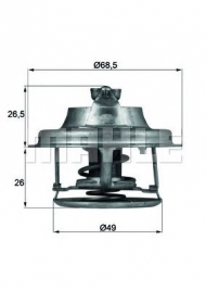 Термостат MAHLE ORIGINAL TX 102 82D