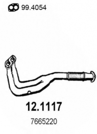 Трубка ASSO 12.1117