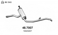 Амортизатор ASSO 48.7007