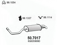 Амортизатор ASSO 50.7017