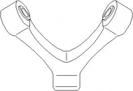 Держатель TOPRAN 111 591
