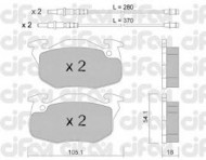 Комплект тормозных колодок CIFAM 822-037-1