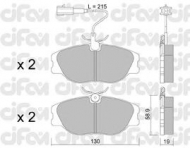 Комплект тормозных колодок CIFAM 822-072-1